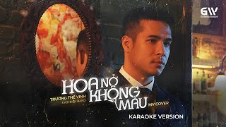 Hoa Nở Không Màu  Hoài Lâm  KARAOKE Version  BEAT chuẩn  Trương Thế Vinh Cover [upl. by Autumn665]