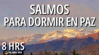 Salmos para dormir en paz  Palabra de Dios  Música relajante  8HRS [upl. by Salena909]