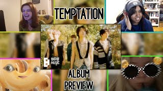 TXT  Temptation ALBUM PREVIEW  REACTION ​with terrycake9124 yeonjunbabie amp Jojo [upl. by Berard]