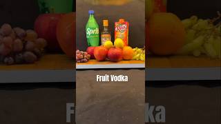 Fruit Vodka recipe shorts vodka mocktail fruit drinkrecipe cocktail recipes ytshorts food [upl. by Radman]