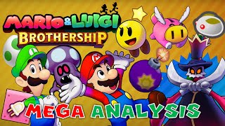 Mario amp Luigi Brothership Mega Analysis ft fawfulthegreat64  Story Starlow amp Easter Eggs [upl. by Gilson89]