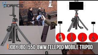 JOBY JB01550 TelePod Mobile Tripod for Smartphone and Camera [upl. by Mahgem173]