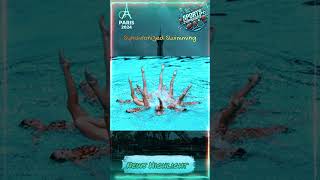 Olympic Glory Synchronized Swimming Thrills at Paris 2024  paris2024 olympicsparisolympics2024 [upl. by Herzberg]