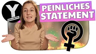 YKOLLEKTIVs PEINLICHES STATEMENT zur ANTIFEMINISMUS REPORTAGE  Kuchen Talks 874 [upl. by Annamarie]