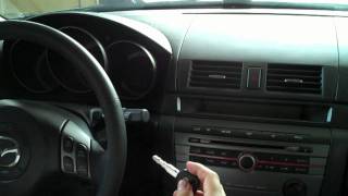 How To Reprogram Keys for Mazdaspeed3 [upl. by Ardnuyek]