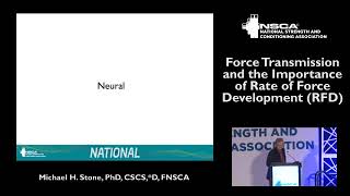 Importance of Rate of Force Development with Mike Stone  NSCAcom [upl. by Laumas356]