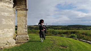 Scotland The Brave  Bagpipes [upl. by Aisatna980]