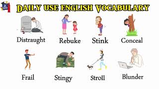 Daily use english Vocabulary  Vocabulary in English  English Vocabulary [upl. by Bevis]