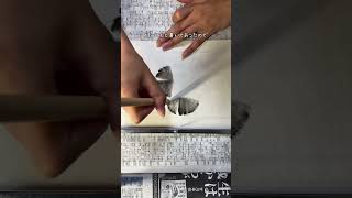 3年後雅号を貰う素人 part56【銀杏】art 水墨画 練習 アート calligraphy Japan sumie [upl. by Pelaga254]