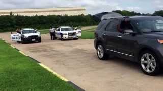 Dallas Police North Central Explorers conducting Felony Traffic stop 4 Dallas Police Junior Academy [upl. by Camden]