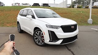 2022 Cadillac XT6 Sport AWD Start Up Test Drive Walkaround POV and Review [upl. by Ardnosak]