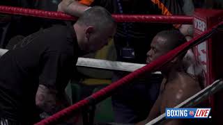 09 Germaine Brown V Santos Medrano  York Hall  06042019 [upl. by Aloke169]