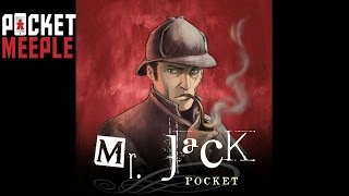 Mr Jack Pocket iOS  Pocket Meeple Plays [upl. by Gabe]