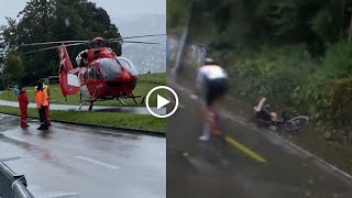 18yearold cyclist passes away after fall in junior road race [upl. by Auguste281]