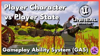 Gameplay Ability System Player Character vs Player State [upl. by Ioyal]