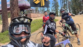 First Time  Boondocks Double Black Diamond Trail  Northstar Tahoe [upl. by Hajile]