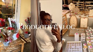 Productive vlog  giornate produttive con me study vlog unboxing…🎀🎧 [upl. by Daisie702]