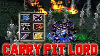 DOTA PIT LORD CARRY  BEYOND GODLIKE FAST RADIANCE [upl. by Ramsa]