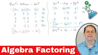 Learn Factoring Trinomials in Algebra in 12 Minutes [upl. by Irena]