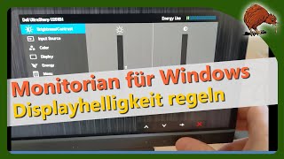 Monitorian  Bildschirmhelligkeit per Software regeln [upl. by Vivyan]