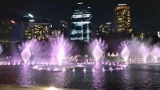 KLCC dancing fountains [upl. by Sapienza]