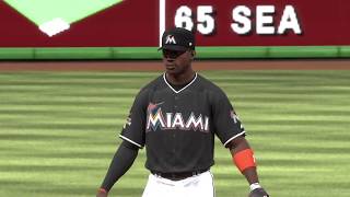 【メジャー】56 Miami Marlins VS Arizona Diamondbacks【MLB The Show 17】 [upl. by Tamarra653]