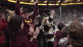 Bronco Hockey Moment Frozen Faceoff History [upl. by Jain]