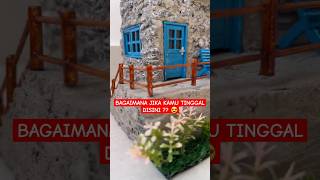 MINIATUR RUMAH 😍😍✅️💯 miniature arsitektur miniaturecooking fypシ゚viral shorts [upl. by Akinorev607]