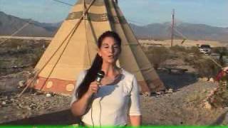 CAMPING EXPERIENCE  NATIVE AMERICAN TIPI CAMP IN USA [upl. by Schertz]