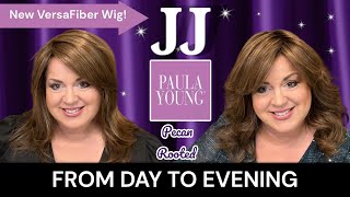 Check Out JJ a Brand New VersaFiber Wig from Paula Young 💜 Pecan Rooted 💜 Heat Stylable 💜 [upl. by Lein386]