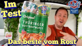 Wolf Original Thüringer Rostbratwurst im Test [upl. by Nottnerb]