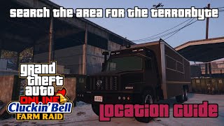 Search the area for the Terrorbyte Cluckin Bell Farm Raid GTA 5 Online Guide [upl. by Ytinav]