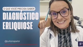 O QUE VOCÊ PRECISA SABER SOBRE O DIAGNÓSTICO DE ERLIQUIOSE [upl. by Ahsened]