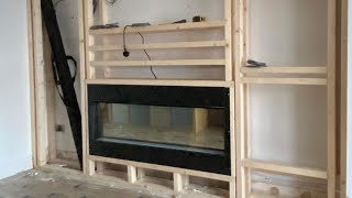 Building a slimline media wall to save space with a Bespoke 1170HD [upl. by Asilehs]