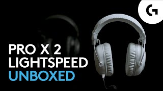 Logitech G PRO X 2 LIGHTSPEED Headset  Unboxing [upl. by Hope]