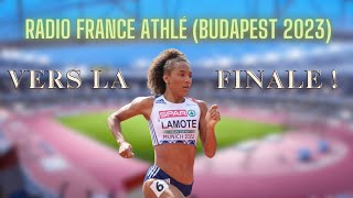 🔴 Live Championnats du Monde athlétisme 2023  Rénelle Lamote en route vers la finale [upl. by Adnaugal235]