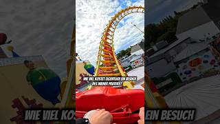 IST DER WIENER PRATER TEUER 🤑🥲 freizeitpark achterbahn darkride wasen wiesn prater shorts [upl. by Zondra]