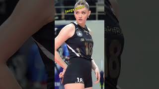 😍🏐 ELLA ES LA JUGADORA DE VOLEIBOL MÁS HERMOSA voleibol cute viral deporte sports viralshorts [upl. by Conny]