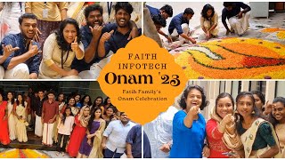 Faith Infotech Academy Technopark  🌸Onam 2023 🌸 Full Version [upl. by Suidaht]