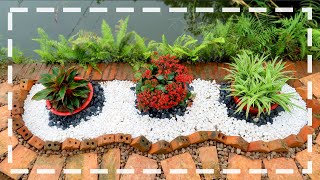 Beautifying the front yard is so easy economical and very quick [upl. by Akehsal]