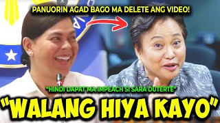 KAKAPASOK LANG NABUKING NA VP SARA PINAGTANGOL NI ATTORNEY ROWENA GUANZON TUNGKOL SA IMPEACHMENT [upl. by Yekcim]