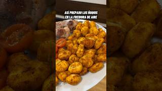 Ñoquis en AirFryer 🥔 Así quedan crujientes y perfectos 🤤 [upl. by Appledorf]