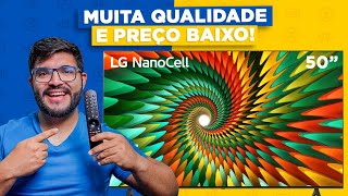 CHEGOU LG Nano77 é a Melhor Smart TV em qualidade com custo benefício em 2024 [upl. by Wahs262]