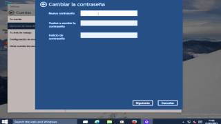 Como cambiar la contraseña en Windows 10 [upl. by Felder47]