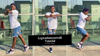 How to Legwork moonwalk  Dance Tutorial  Moonwalk legwork tutorial [upl. by Rhett]