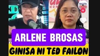 ARLENE BROSAS GINISA NI TED FAILON [upl. by Ydderf933]