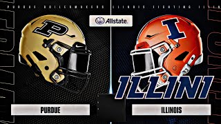 Fighting Illini vs Purdue EA College Football 25 4K [upl. by Karyl978]