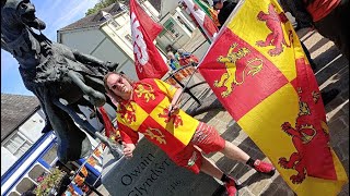 Owain Glyndwr Day Parade in Corwen 2024 [upl. by Hentrich283]