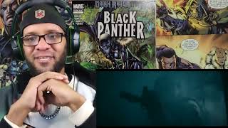 Wakanda Forever Trailer 2 reaction [upl. by Yalc]