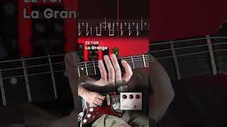 ZZ TOP  La Grange Tutorial amp TABS [upl. by Gnik643]